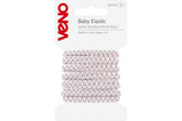 Baby Elastic VENO 5 mm, 3 m, weiß